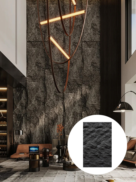 Flexible Stones Premium-Furnierplatten f&uuml;r den Innenbereich, wasserdicht und leicht