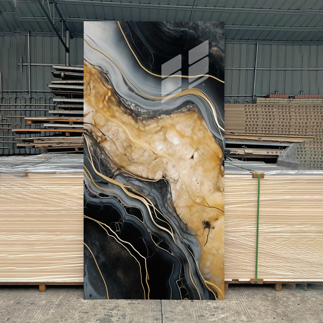 Şərab Zirzəmi &uuml;&ccedil;&uuml;n PVC Panel – Rustik Daş Naxışlı, Kif Davamlı və İzolyasiya edən